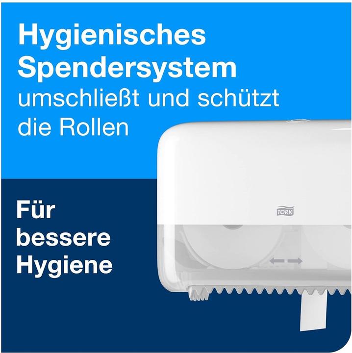 Immagine prodotto Tork Distributore di carta igienica a doppio rotolo Midi senza maniche