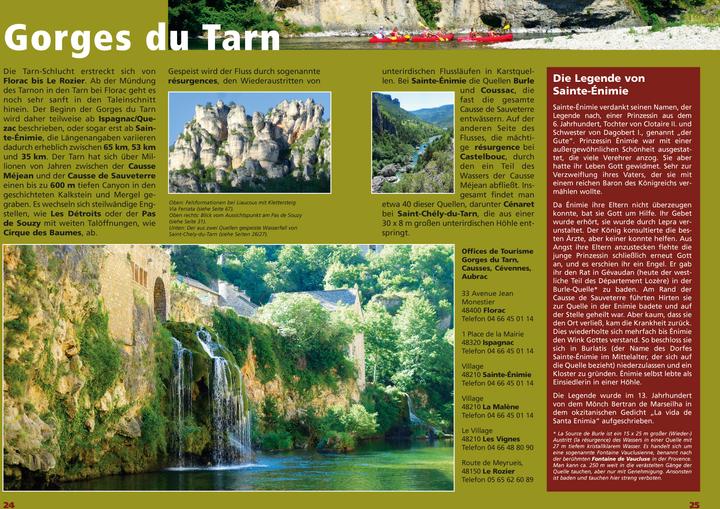 Produktbild Gorges du Tarn, Cevennen (Deutsch, Uli Frings, 2023)