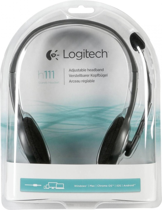 Actual product image Logitech H111 Stereo (Cable)