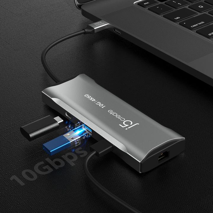 Actual product image j5Create JCD393 (USB-C)