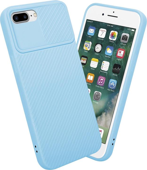 Actual product image Cadorabo Case for Apple iPhone 7 PLUS / 7S PLUS / 8 PLUS in TPU with camera protection LM009 Style (Apple iPhone 7 Plus, Apple iPhone 7s Plus)