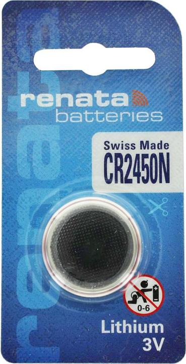 Produktbild Renata Knopfzelle RE2450N CR2450N (1 Stk., CR2450, 540 mAh)