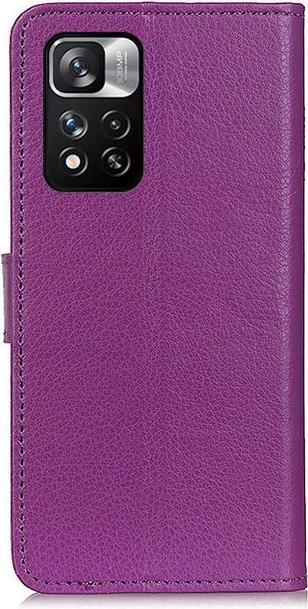 Actual product image MU Classic Litchi Leather Bookcover Series (Xiaomi Redmi Note 11 Pro+ 5G, Xiaomi Redmi Note 11 Pro 5G)