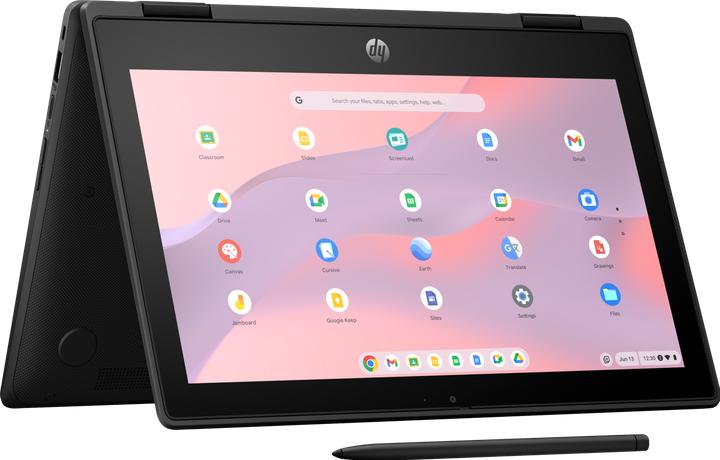 Produktbild HP Fortis Flip G1m MediaTek 8186 29,46cm 11,6Zoll HD 8GB 64GB/SSD Chrome OSP 1J Gar (DE) (11.60", 64 GB, 8 GB, DE, MediaTek Kompanio 520)