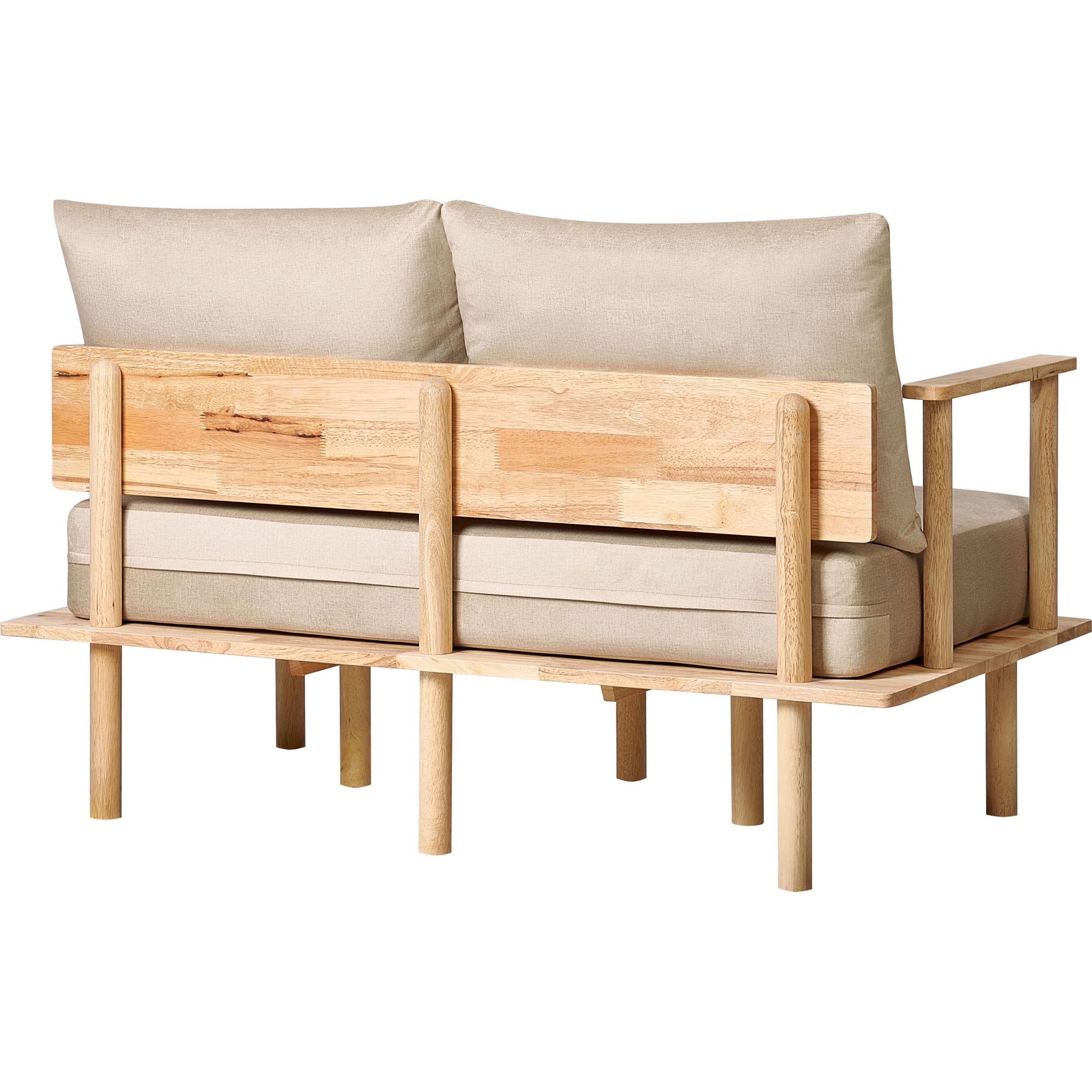 Beliani, Sofa, Asker (2-Sitzer)
