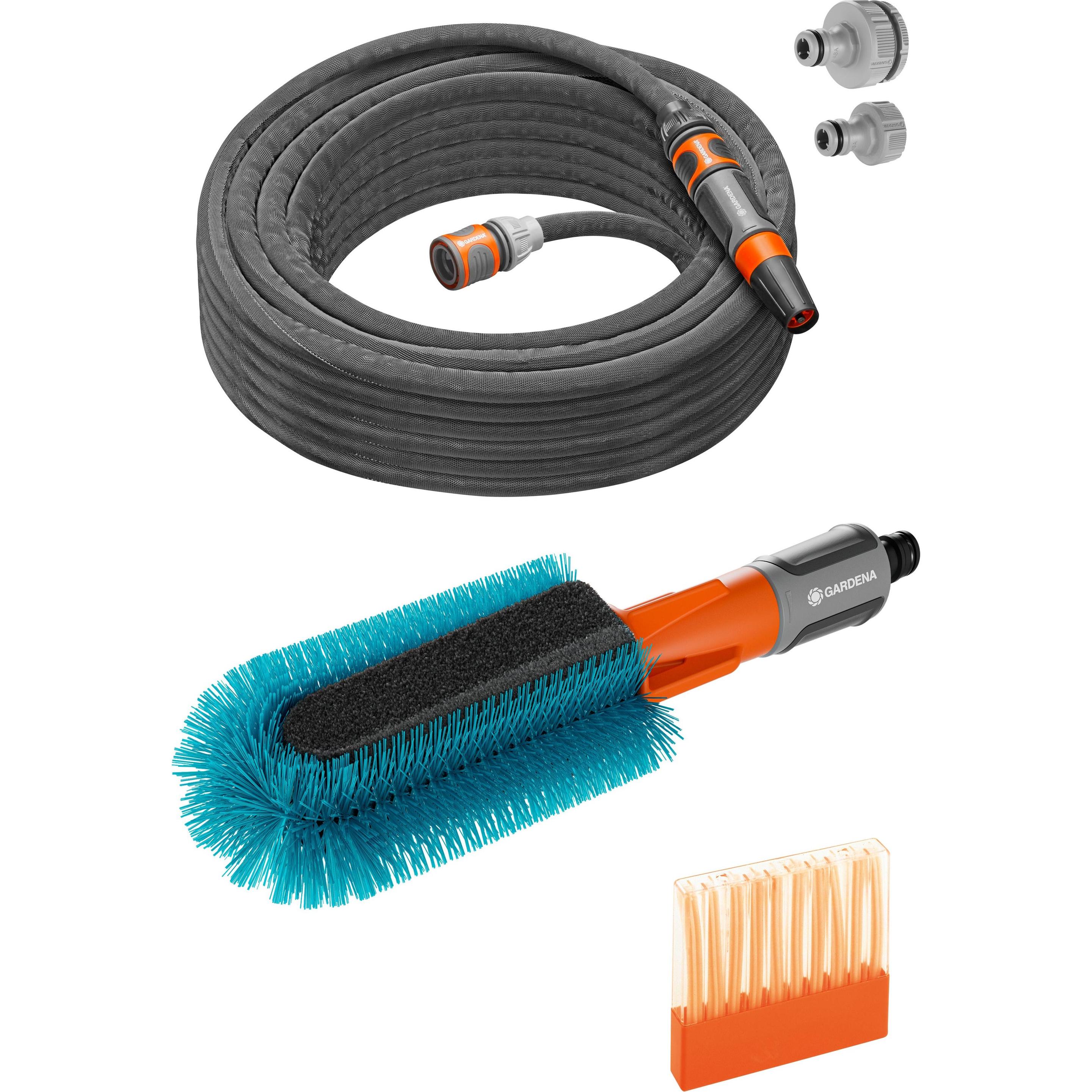 Gardena, Gartenbrause, Cleansystem Fahrrad Wasch-Set