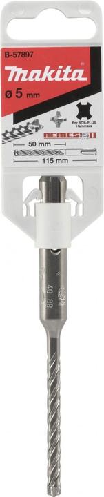 Produktbild Makita B-57897 NEMESIS2 SDS+ Bohrer 5x115 (5 Millimeter)