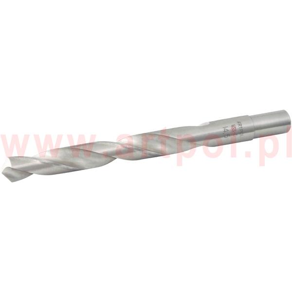 Artpol, Bohrereinsatz, WIERTŁO DO METALU 18,5mm (HSS-G) BIAŁE PODTACZANE (18,5 Millimeter)