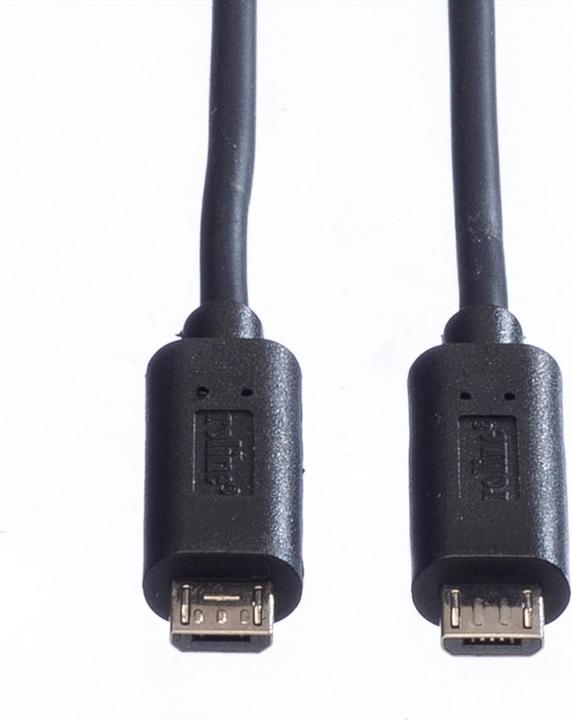 Actual product image Roline USB charging cable (0.30 m, USB 2.0)