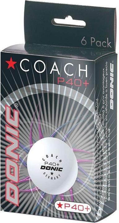 Actual product image Donic P40+ (6 pcs.)