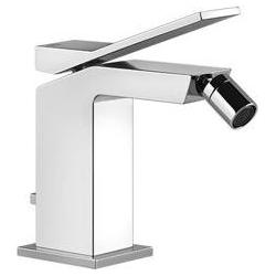 Gessi, Badarmatur, Rettangolo K, Bidet-Einhebelmischer, mit Ablaufgarnitur 1 1/4, Ausladung 118 mm, 53007