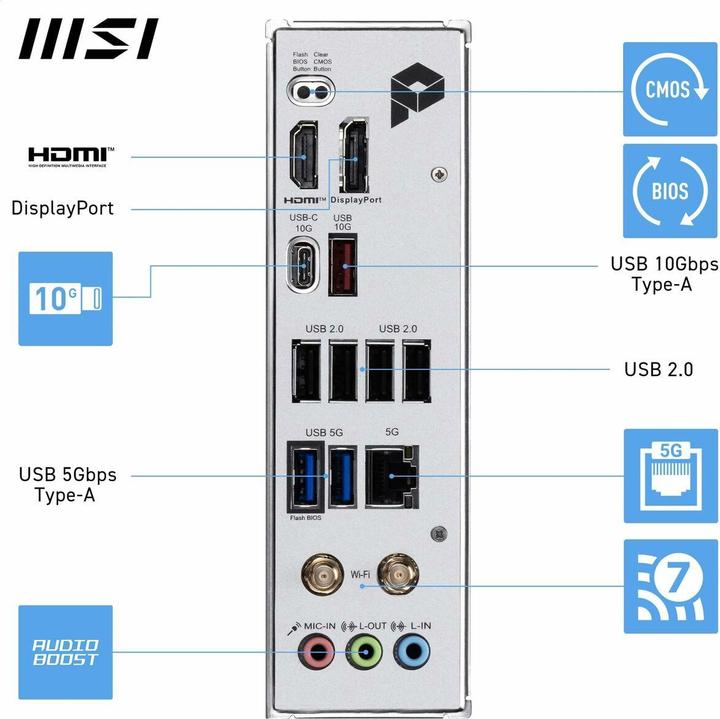 Produktbild MSI PRO B850M-P WIFI (AM5, AMD B850, mATX)