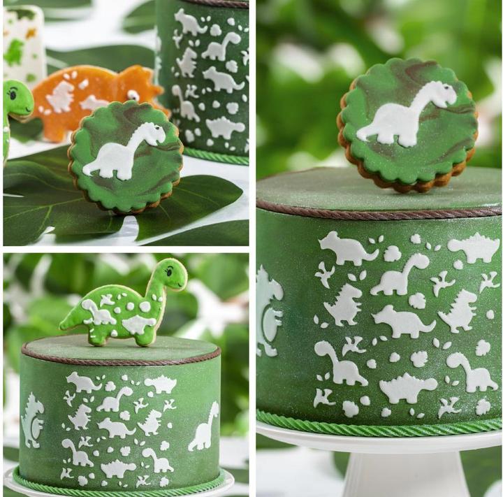 Actual product image Decora Cookie cutter - Dinosaur 2 (2pcs.)