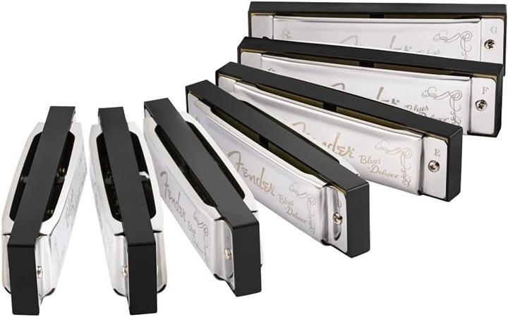 Produktbild Fender Blues Deluxe Harmonicas 7-pack (Mundharmonika, Diatonisch)