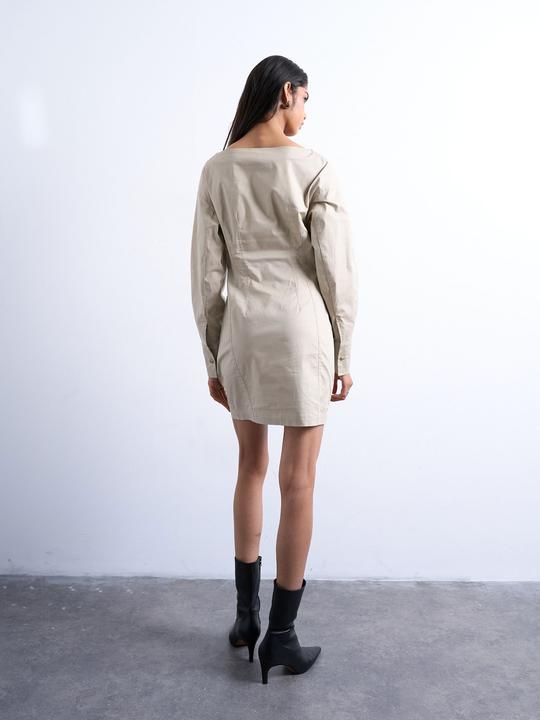 Image du produit Spokey Normal geschnitten U-Boot Ausschnitt Kurzes Kleid Kleid (38)