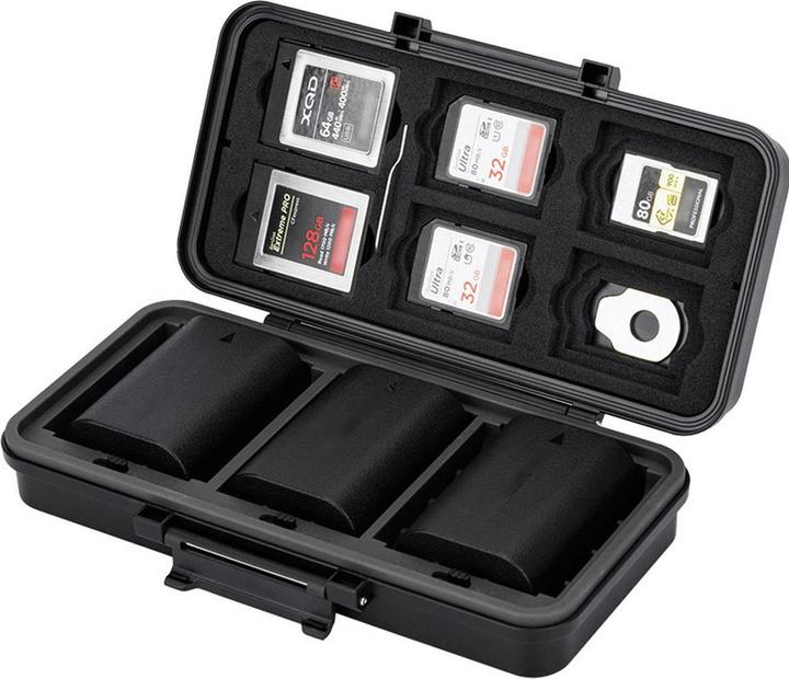 Produktbild JJC JBC K3 Multi Function Battery&Memory Card Case