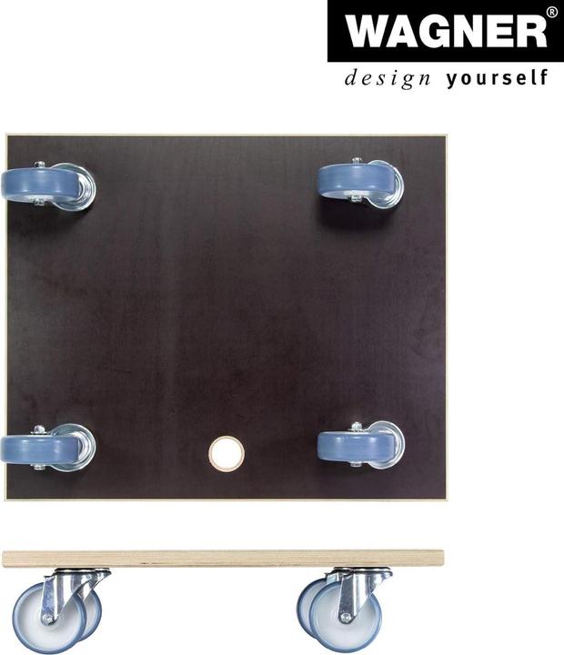 Produktbild Wagner System Transportroller aus Filmsiebdruckplatte (500 kg)