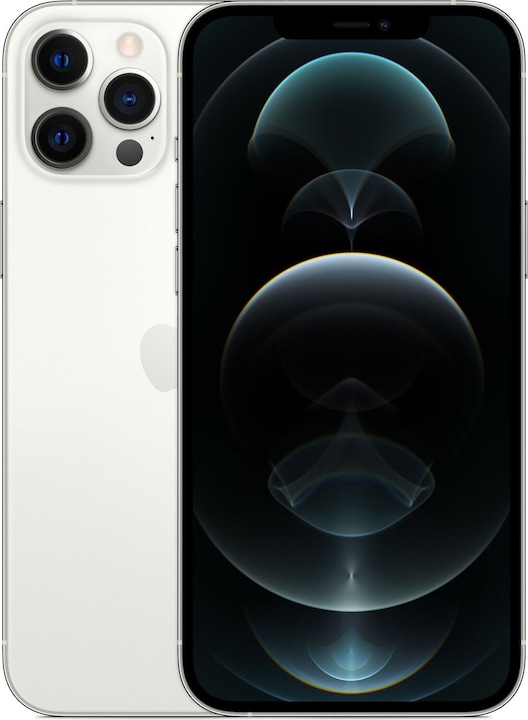 Produktbild Re!commerce iPhone 12 Pro Max (128 GB, Silber, 6.70", 12 Mpx, SIM + eSIM, B / Sehr gut)