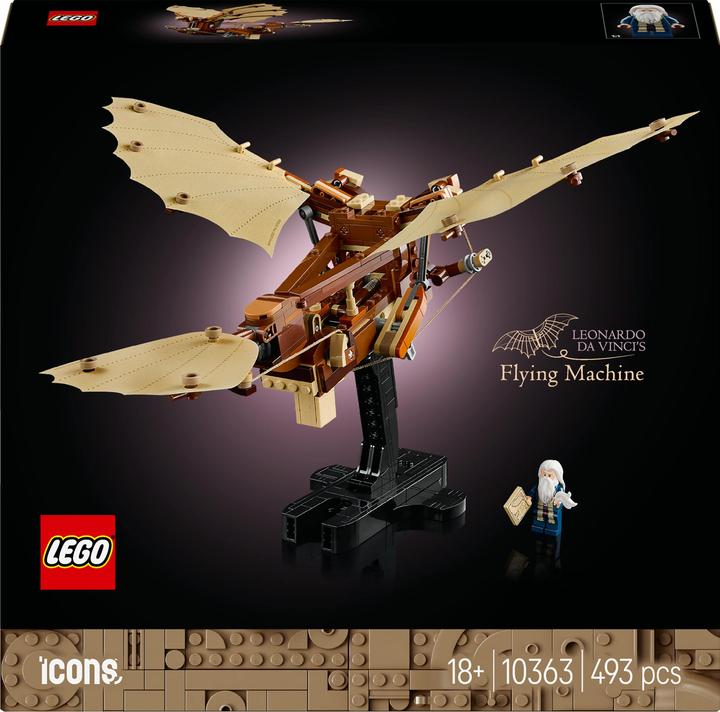 LEGO Die Flugmaschine von Leonardo da Vinci (10363, LEGO Icons)