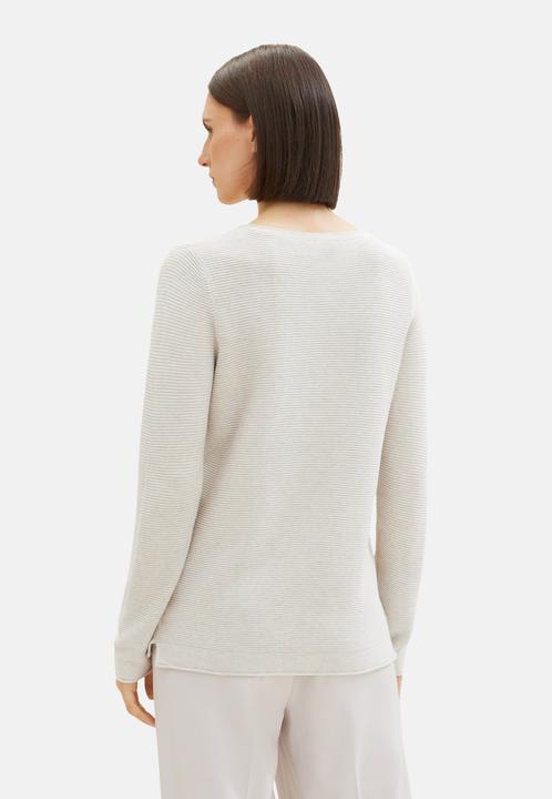 Produktbild Tom Tailor Pullover Strickpullover R-Neck (XS)