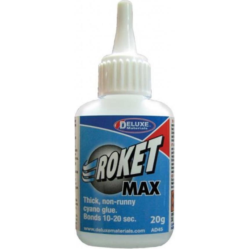 Deluxe Materials, Klebstoff, Roket Max CA 20g (35 g, 1 ml)