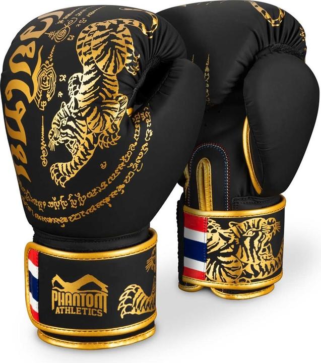 Actual product image Phantom Athletics Boxing gloves Muay Thai - Limited Black Edition (10 OZ, One size)