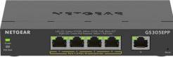 Actual product image Netgear 5-Port Ge High-Power Poe+ Smart Managed Plus Switch (5 ports)