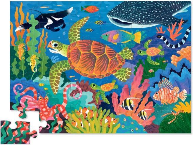 Produktbild Crocodile Creek 36 pc Shaped Puzzle,Sea Turtle (36 Teile)