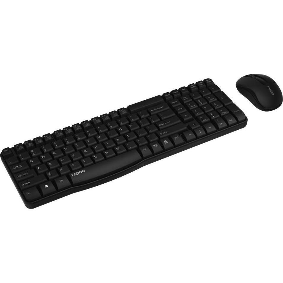 Thumbnail - Rapoo X1800S (DE, Kabellos), Tastatur, Schwarz