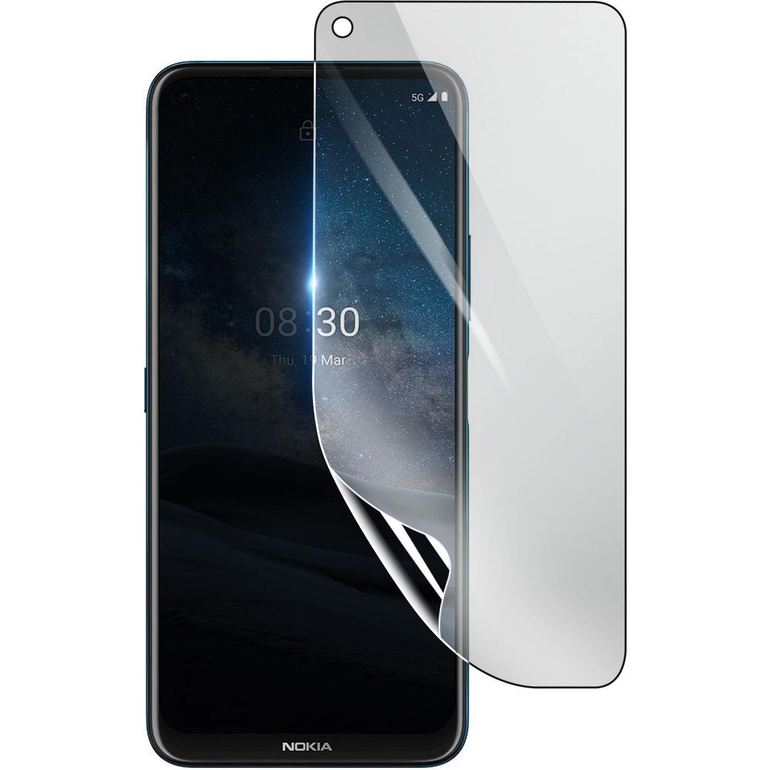 3MK Hydrogel Bildschirmfolie für Nokia 8.3 5G (1 Stück, Nokia 8.3 5G), Smartphone Schutzfolie, Transparent