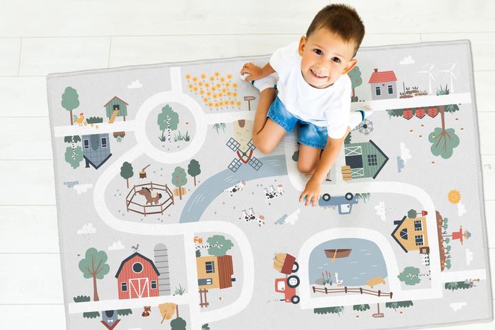 Achoka Spielteppich Little City