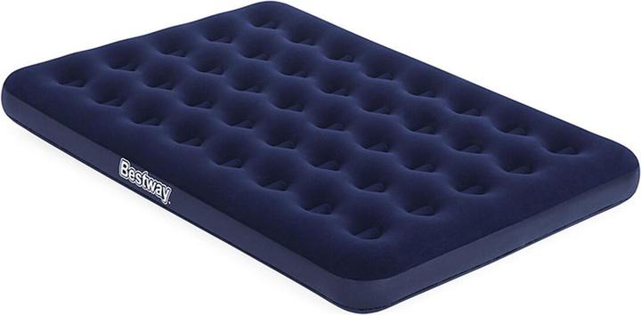 Productafbeelding Bestway Tweepersoons luchtbed met externe elektrische pomp 191 x 137 x 22 cm (137 x 191 cm)