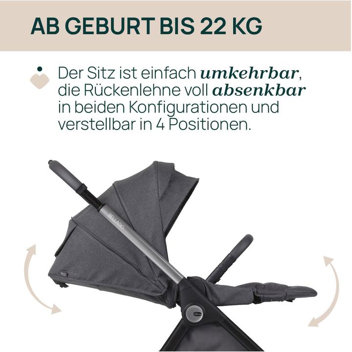 Actual product image Chicco Bellagio 2.0 4in1