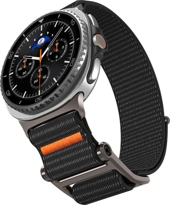 Actual product image Spigen - DuraPro Flex - Samsung Galaxy Watch8 40mm/Watch8 44mm/Watch8 Classic - Black