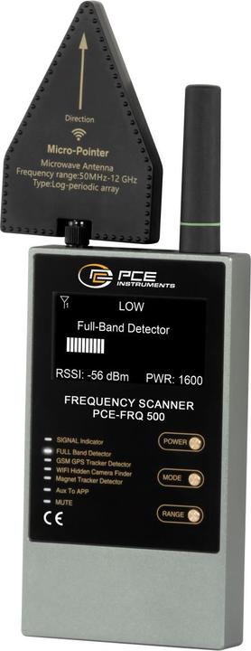 Actual product image PCE Instruments Magnetic field tester