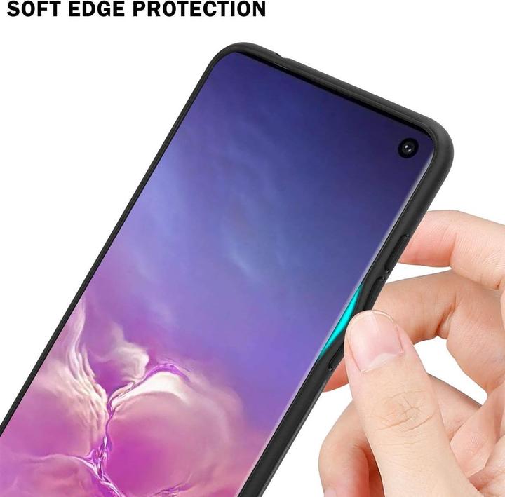 Produktbild Cadorabo TPU Gestreiftes Glas Cover (Samsung Galaxy S10)