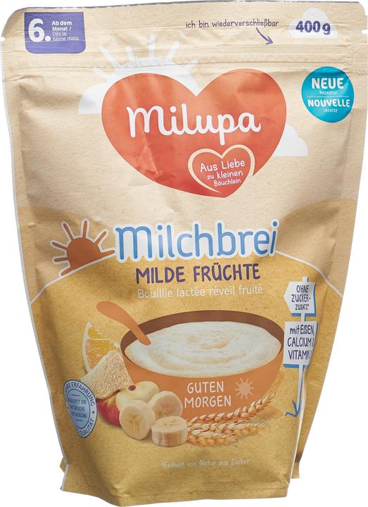 Produktbild Milupa Milchbrei Milde Früchte (400 g)