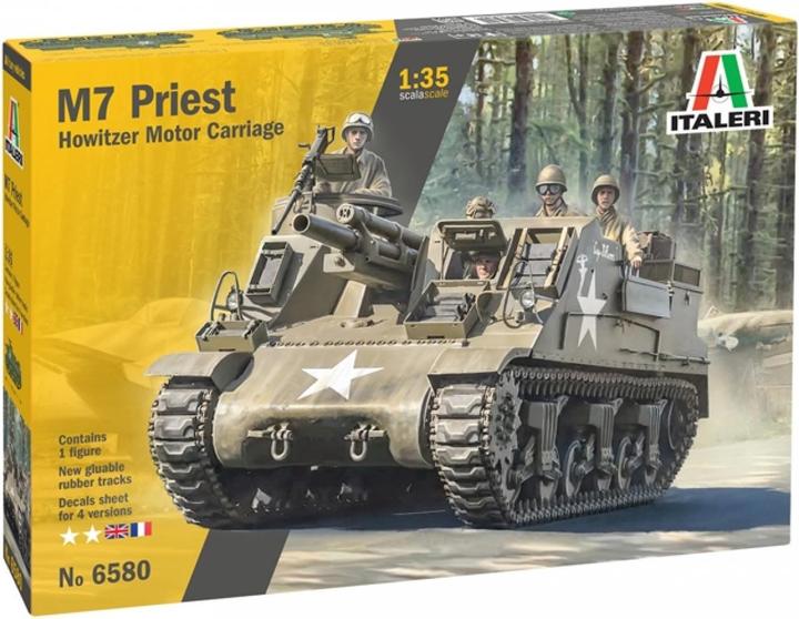 Immagine prodotto Italeri US M-7 Priest Howitzer Self-Prop