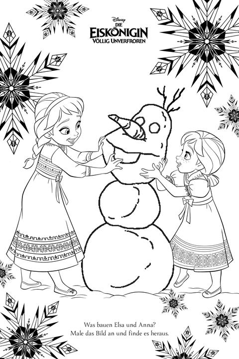 Produktbild Panini Disney Die Eiskönigin: Magischer Malspass: Entdecke verborgene Motive!