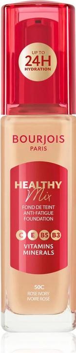 Bourjois Healthy Mix Foundation 50c Rose Ivory A Lightweight Foundation For A Healthy Glow (Rose Ivoire)