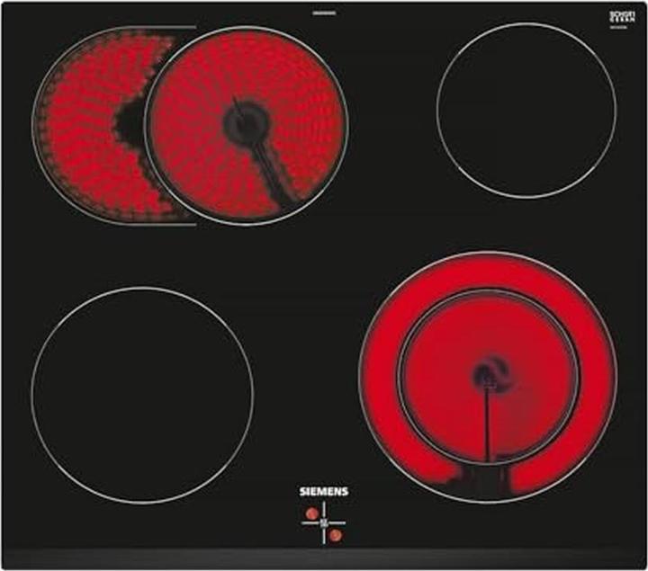 Siemens iQ300, Electric hob, 60 cm, Cooker-controlled, Black, Frameless surface, EA631GNA1E
