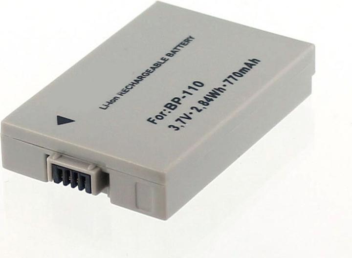 Produktbild AGI Akku kompatibel mit Canon Legria HF R205 - Akku - 770 mAh (Kamera Akku)