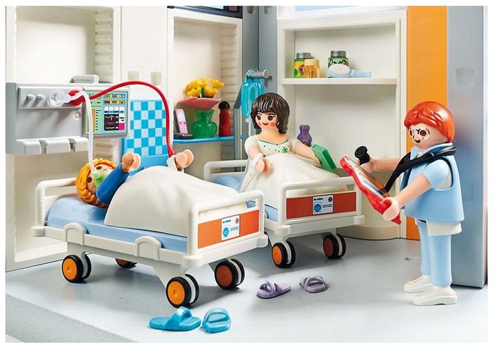 Produktbild Playmobil Krankenhaus mit Einrichtung (70191, Playmobil City Life)