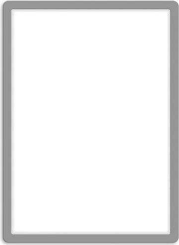 Actual product image Tarifold Djois frame 192950 PVC transparent