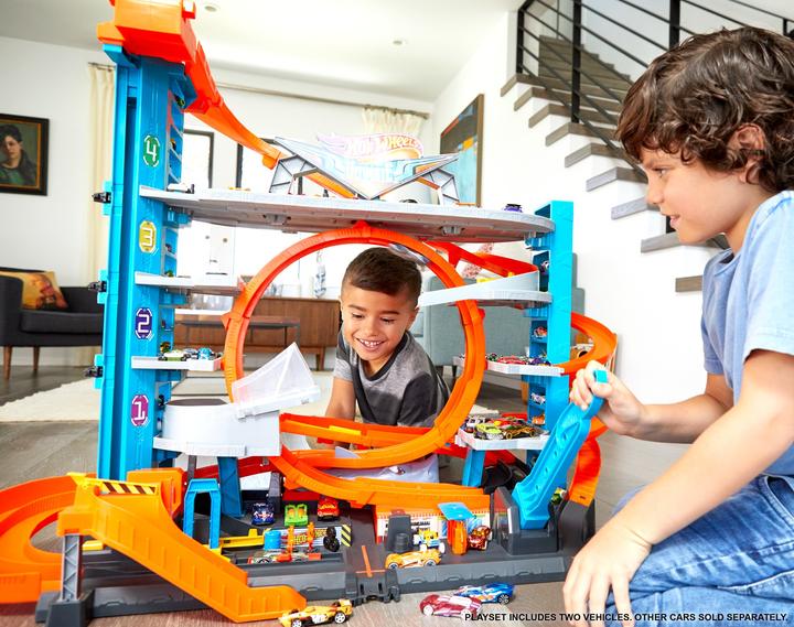 Produktbild Hot Wheels City Ultimative Garage mit Hai-Angriff