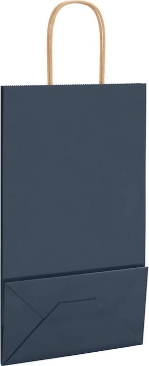 Image du produit vidaXL Sacs en papier kraft 50 pcs. avec anse bleu 45x17x48 cm Sac en papier (50x)