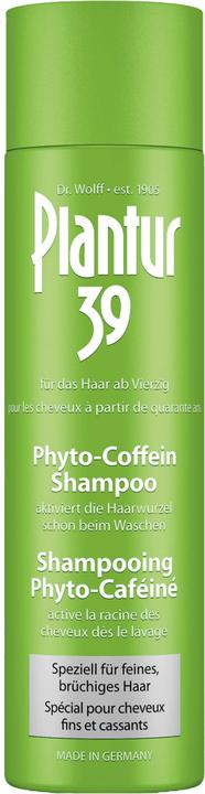 Image du produit Plantur 39 Shampooing phyto-caféiné (250 ml, Shampoing liquide)