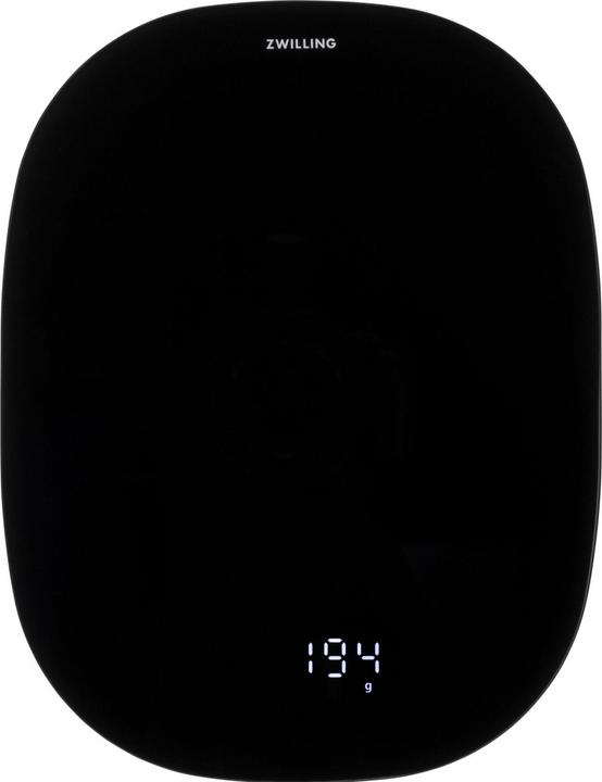 Image du produit Zwilling Enfinigy Balance de cuisine numérique noire jusqu'à 10 kg.