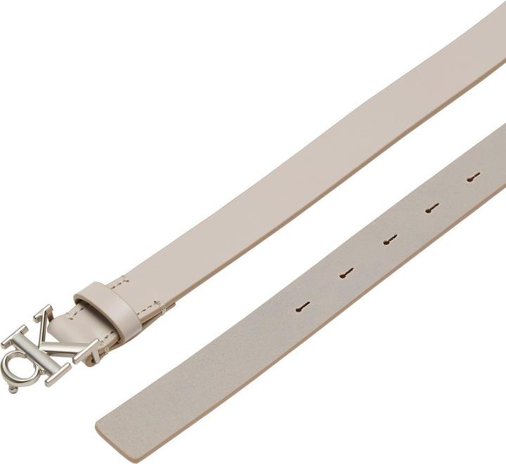 Actual product image Calvin Klein Monogram Plaque Buckle Belt (90)