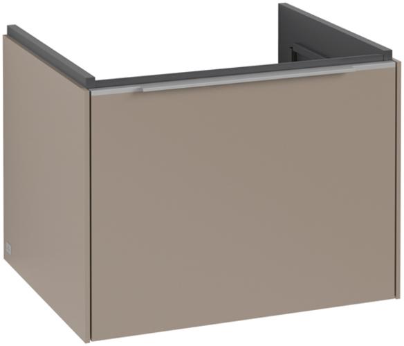 Aluminium glänzend, Taupe